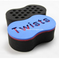 Magic Twist hair brush sponge